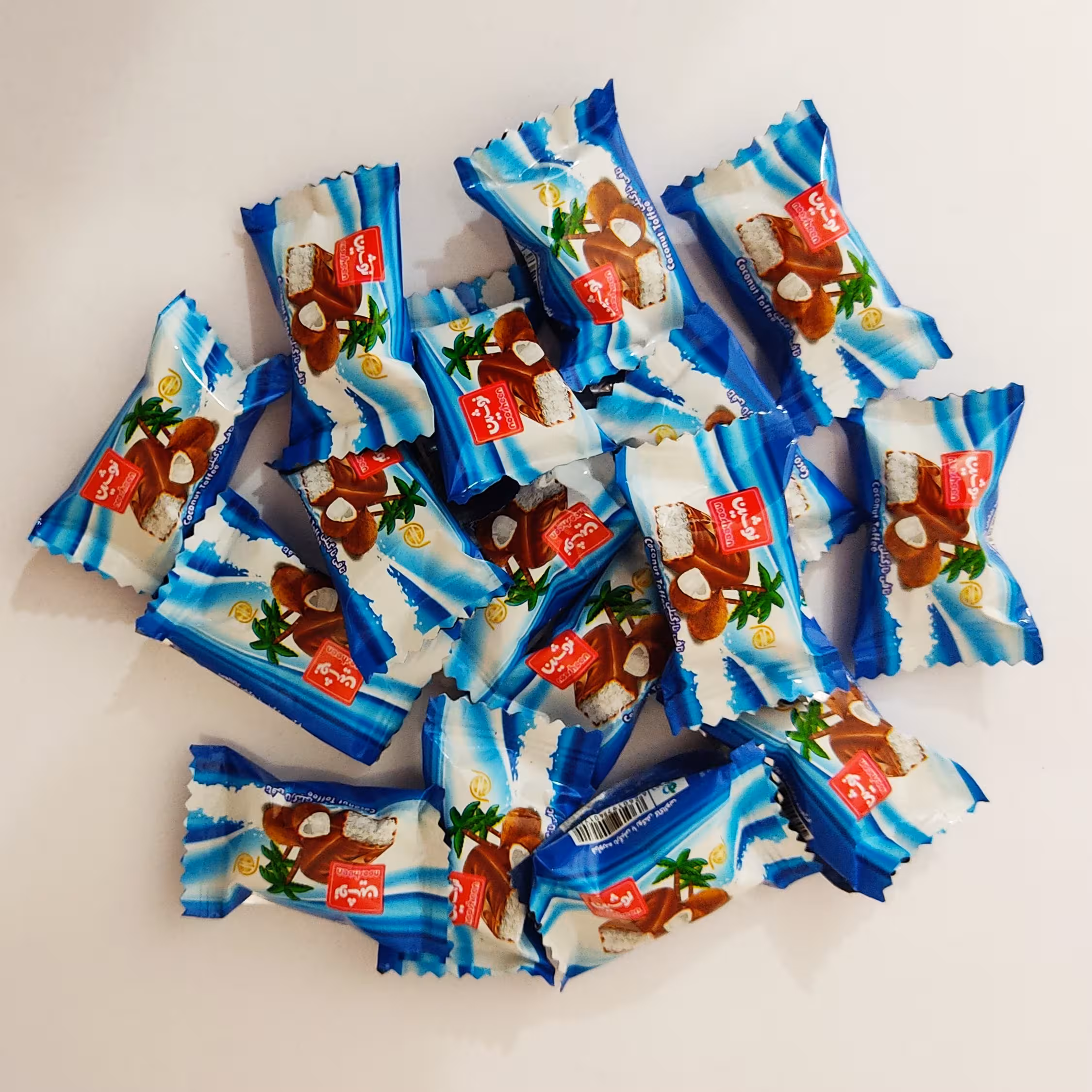 شکلات کاکائویی با مغز نارگیل(250گرم)