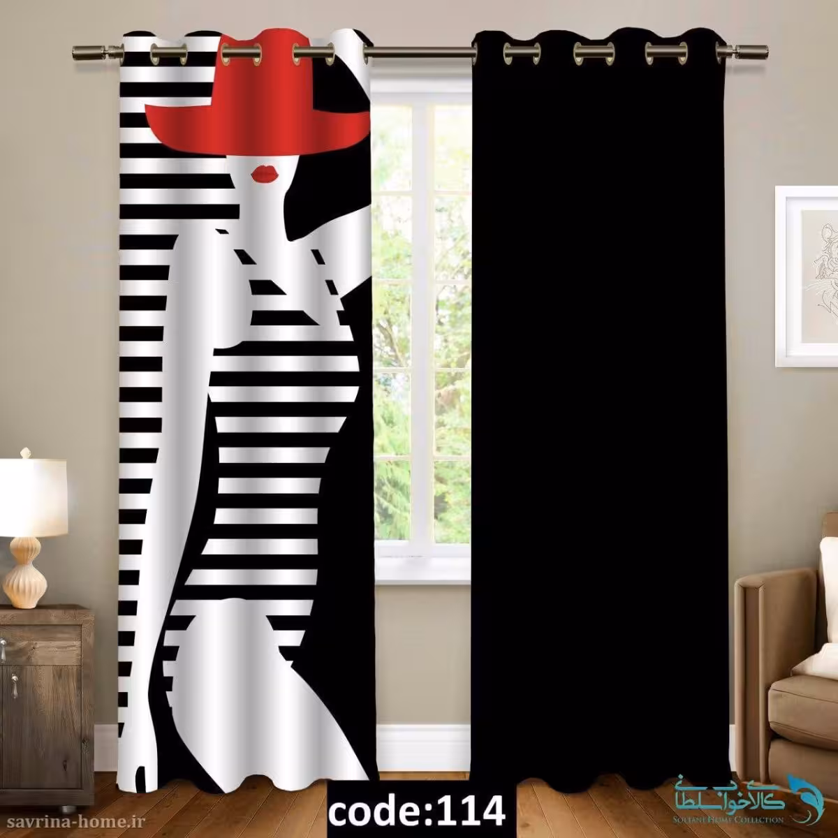 پرده پانچی مدل Sh-114