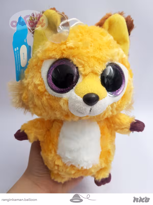 آویز عروسک حیوانات چشم تیله ای کوچک