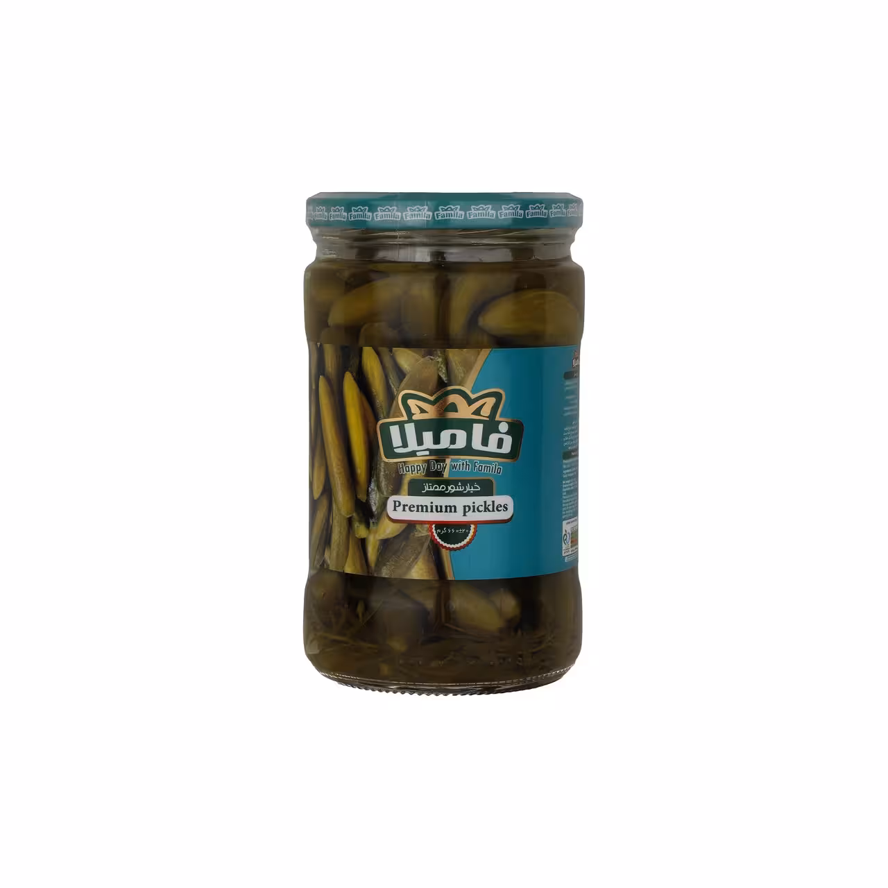 خیارشور ممتاز فامیلا 660 گرمی