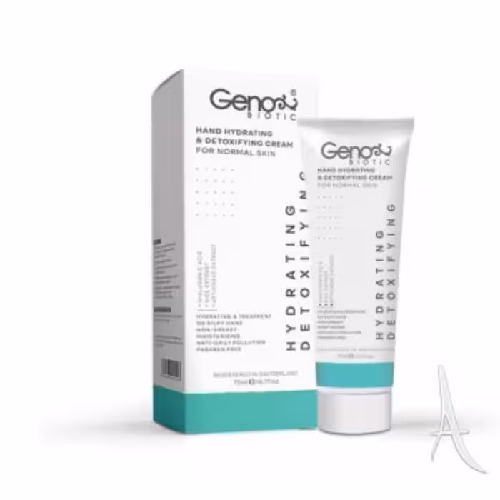 کرم مرطوب کننده دست پوست های نرمال و چرب ژنوبایوتیک انقضا 1404
Geno Biotic Hand Moisturizing Cream for Normal and 