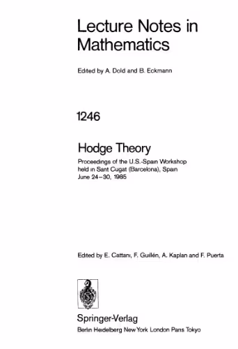 خرید و دانلود نسخه کامل کتاب Hodge Theory