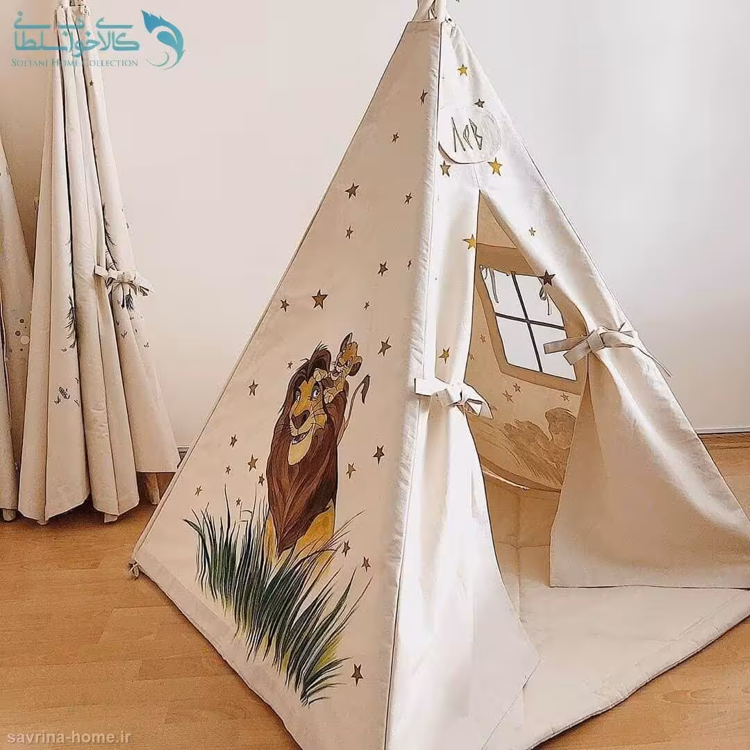 چادر سرخپوستی طرح شیرشاه