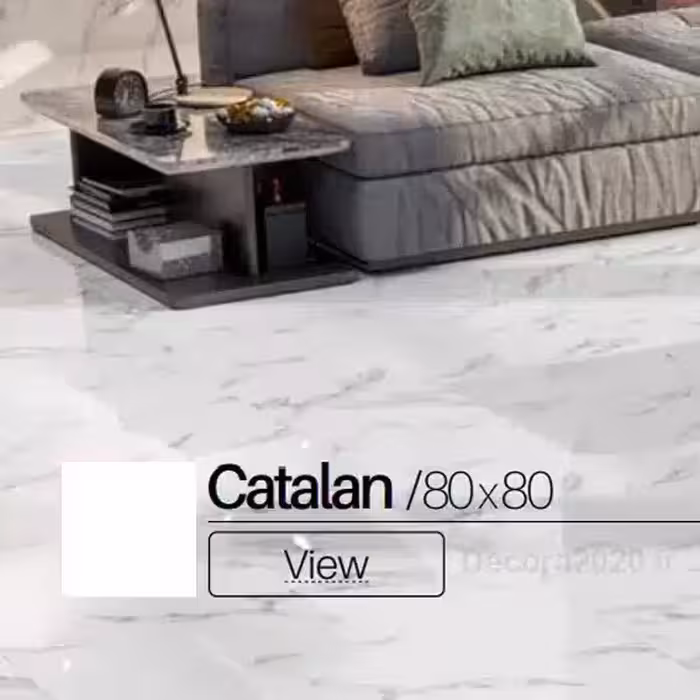 سرامیک کاتالان سفید 80*80 پارس