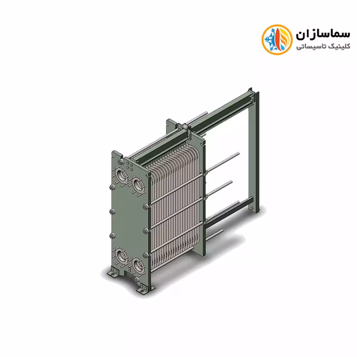 مبدل حرارتی صفحه ای سهند مدل SD20