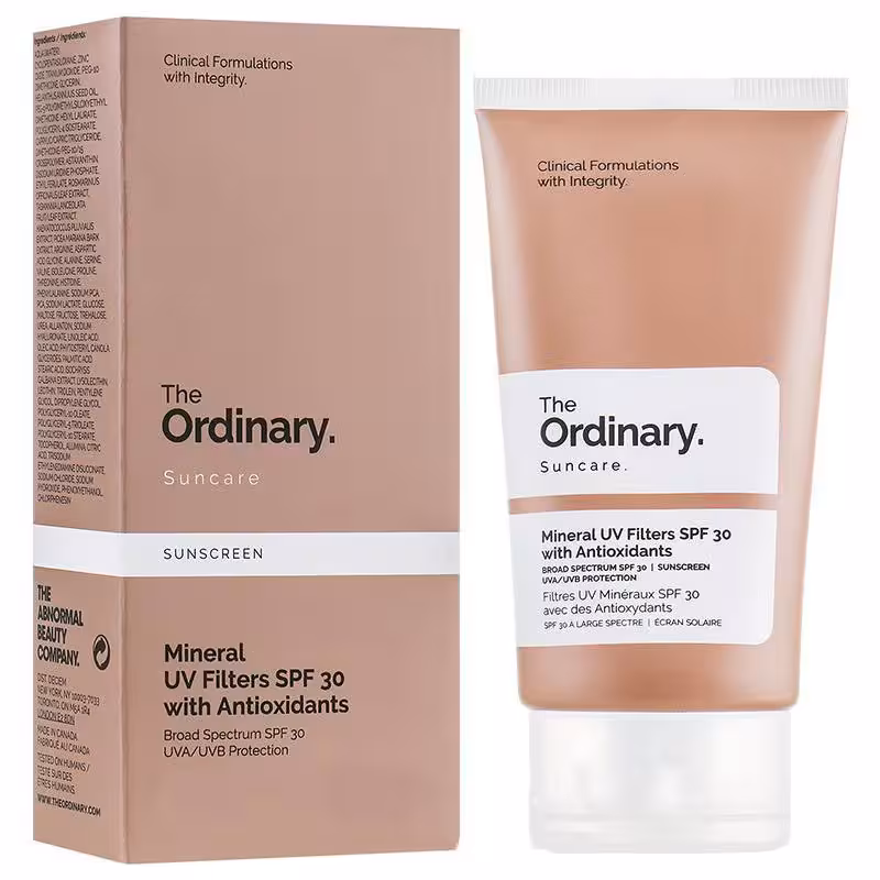 ضد آفتاب مینرال بی رنگ اوردینری SPF 30 حجم 50 میل