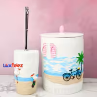 ست سطل و برس رزین راحیل کد 1621