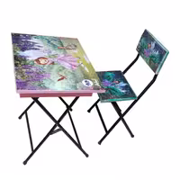 میز تحریر باکسدار تاشو - به همراه صندلی - طرح سوفیا 