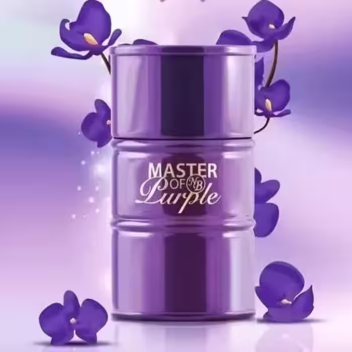 ادکلن اکلت زنانه نیو برند مدل Master essence Purple حجم 100میل