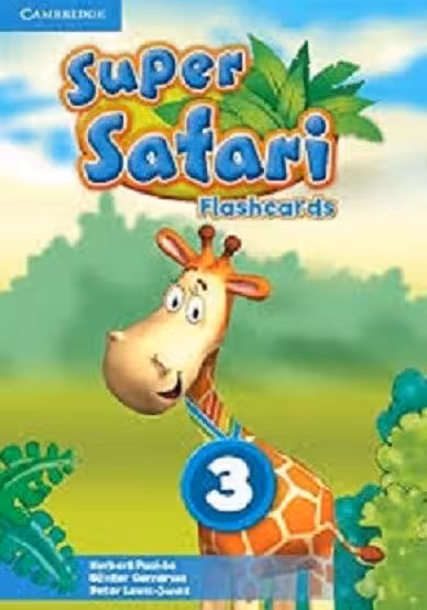 فلش کارت Super Safari Level 3 Flashcards