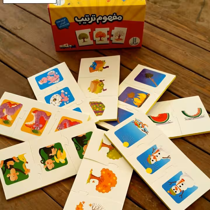 اسباب بازی پازل مفهوم ترتیب