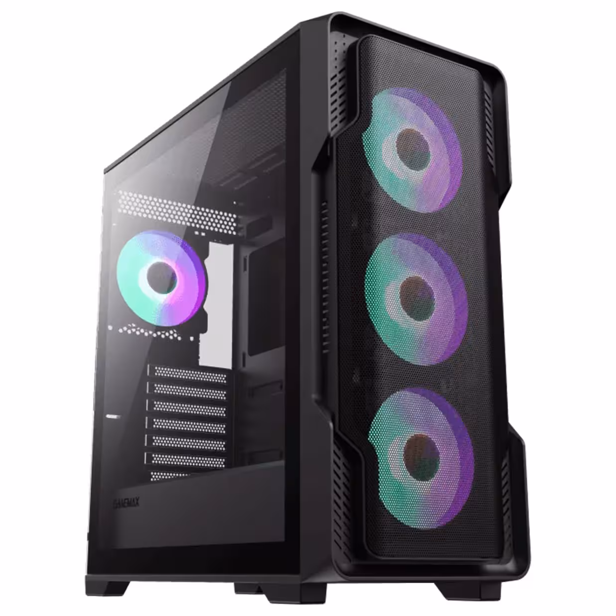 کیس گیمینگ گیم مکس CASE GAMEMAX SIEGE BLACK