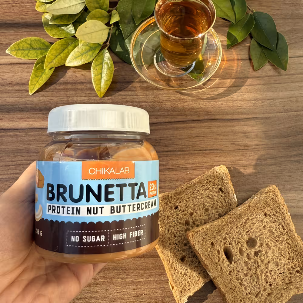 کره بادام هندی کاراملی CHIKALAB ؛ طعمی لذیذ و انرژی‌ بخش