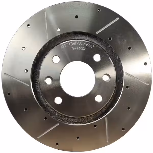 دیسک چرخ جلو سوراخ دار دنا مدل توربو کد D1