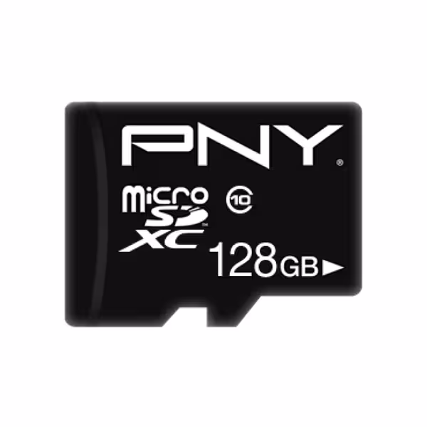 کارت حافظه پی ان وای مدل MicroSd plus class10 ظرفیت 128 گیگابایت