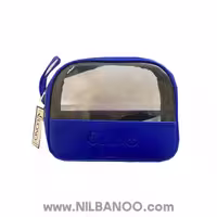 کیف آرایشی بونو مدل 9060 رنگ آبی کاربنی