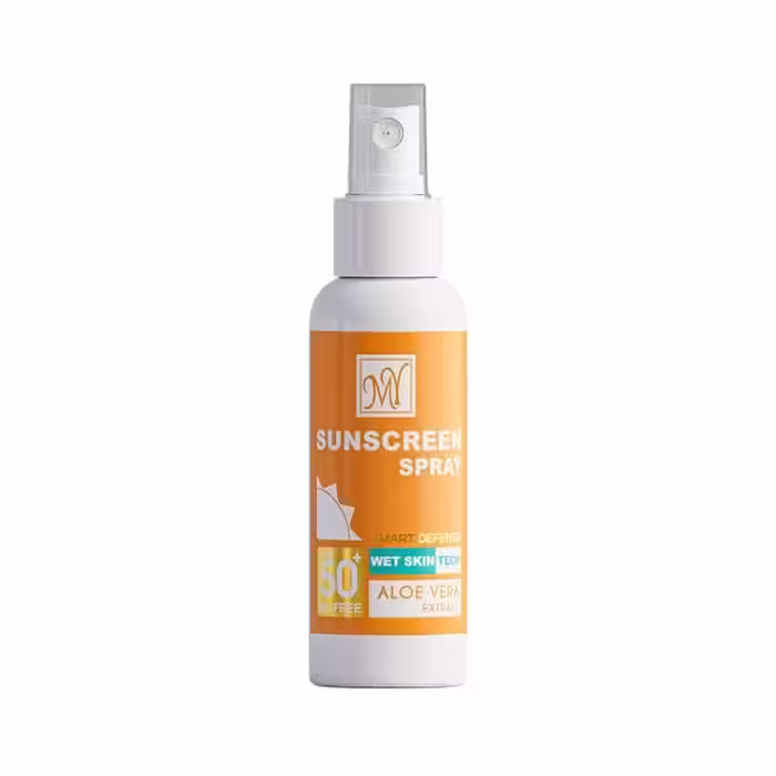 اسپری ضد آفتاب SPF50 فاقد چربی مای 100 میلی لیتر