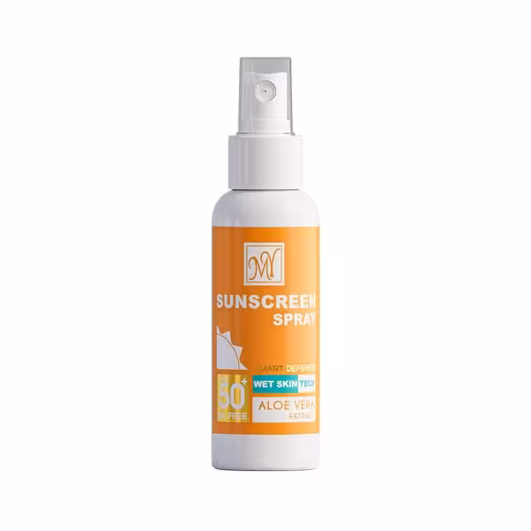 اسپری ضد آفتاب SPF50 فاقد چربی مای 100 میلی لیتر