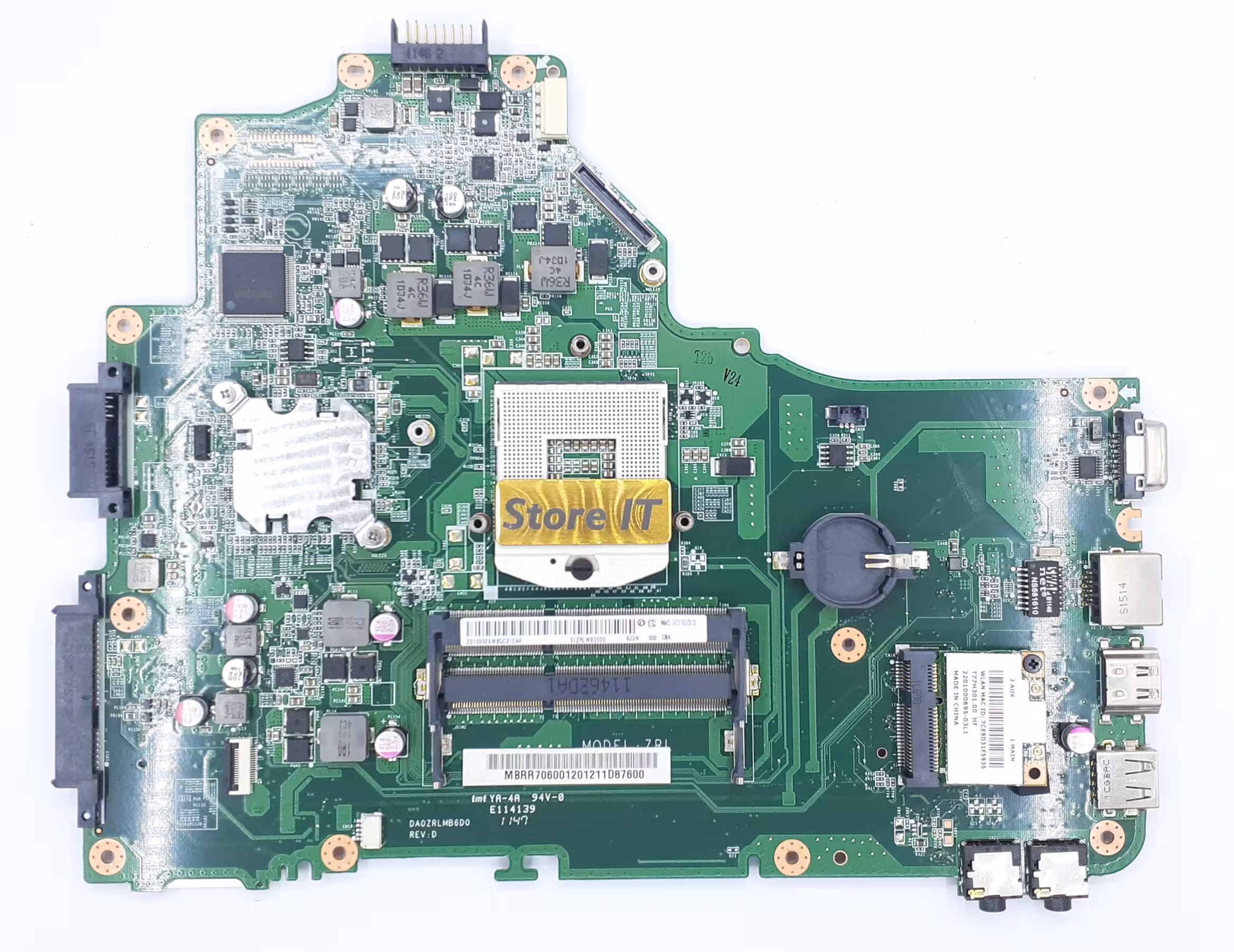 مادربرد لپ تاپ ایسر Aspire 5749 (ZRL) I5 Support بدون گرافیک - فروشگاه اینترنتی استور آی تی