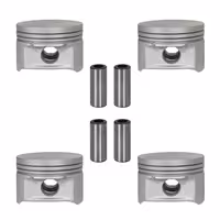 پیستون با گژن پین (025) تیپ 5 پژو 206 دینا پارت کد 1602220