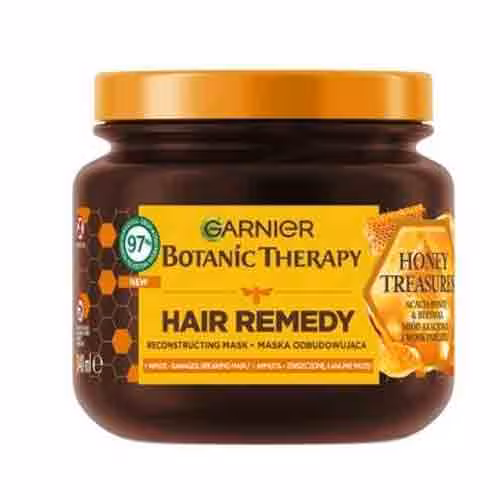 ماسک مو فرانسوی گارنیر بوتانیک Garnier Botanic – Acacia Honey بازسازی کننده،حاوی موم و عسل اقاقیا 340 میل