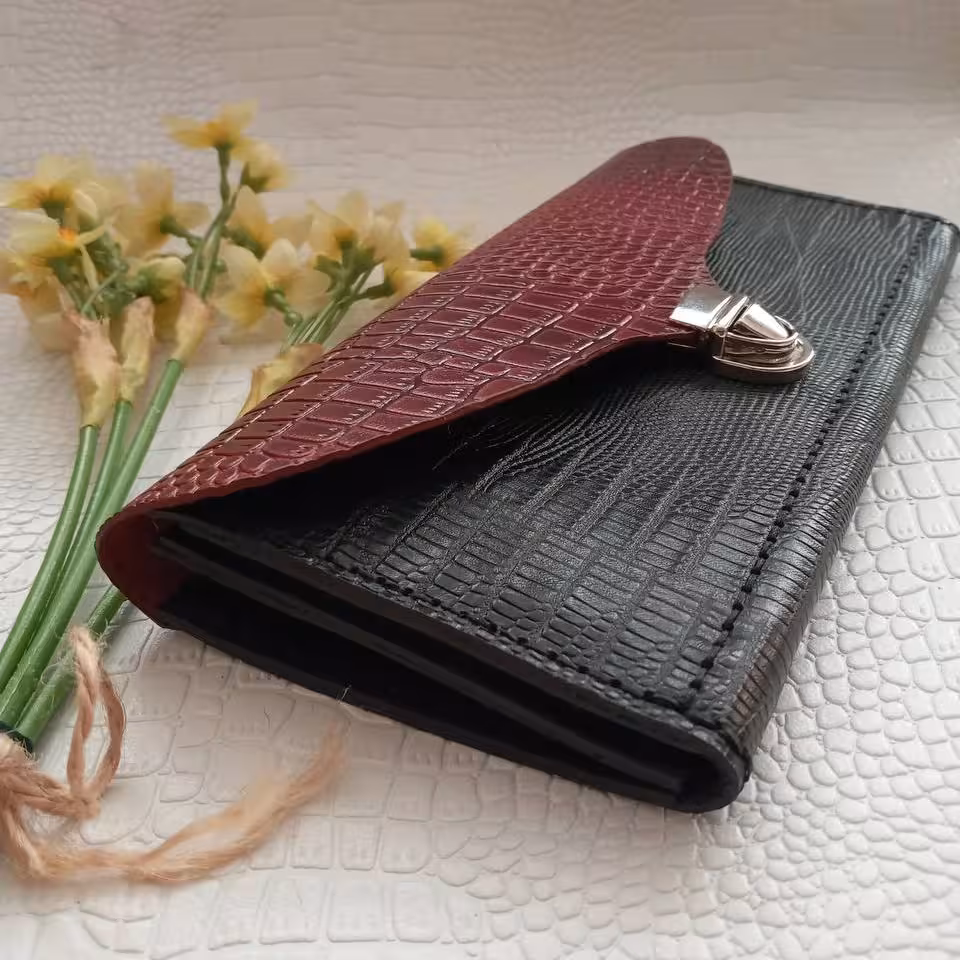 کیف پول چرمی زنانه