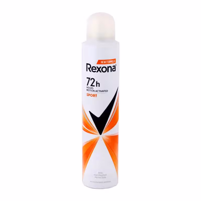 اسپری ضد تعریق 72 ساعته Sport رکسونا Rexona مدل Motion Activated حجم 200ml