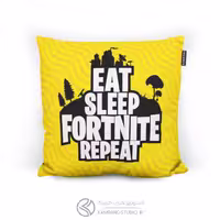 کوسن فورتنایت Eat Sleep Fortnite Repeat