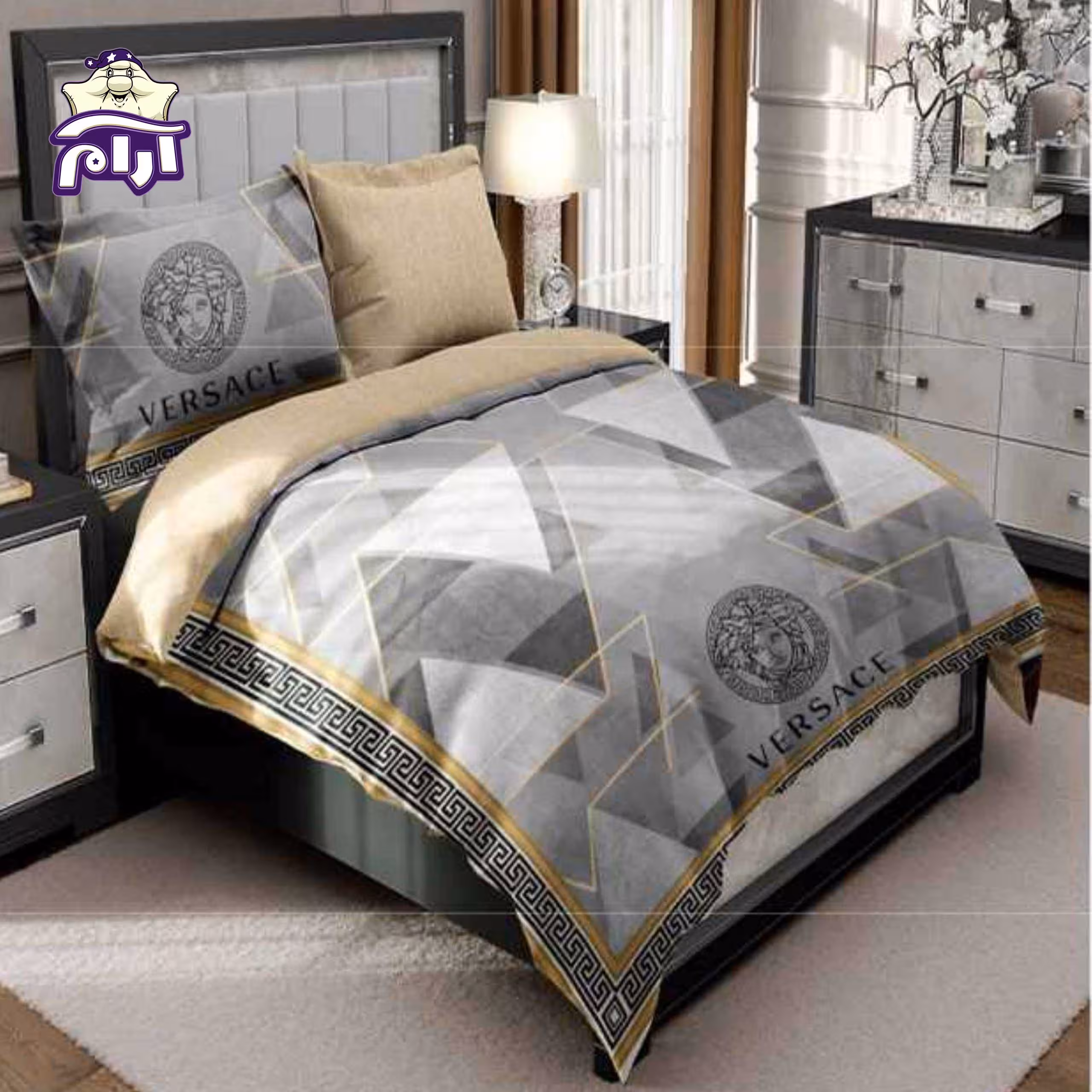 سرویس روتختی لحاف یک نفره سارای 4 تکه کد 5041