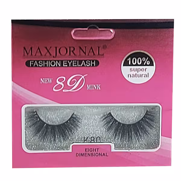 مژه طبیعی 8 بعدی مکس جورنال مدل k80