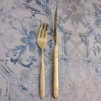 کارد و چنگال میوه کابان مدل 077w