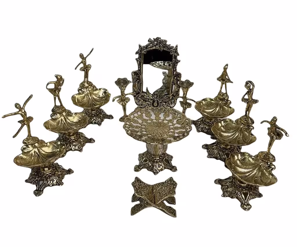 ست هفت سین برنزی طرح 4 نوروز 1401