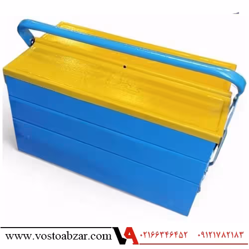 جعبه ابزار فلزی 50 سانتی متر نظام مدل 503