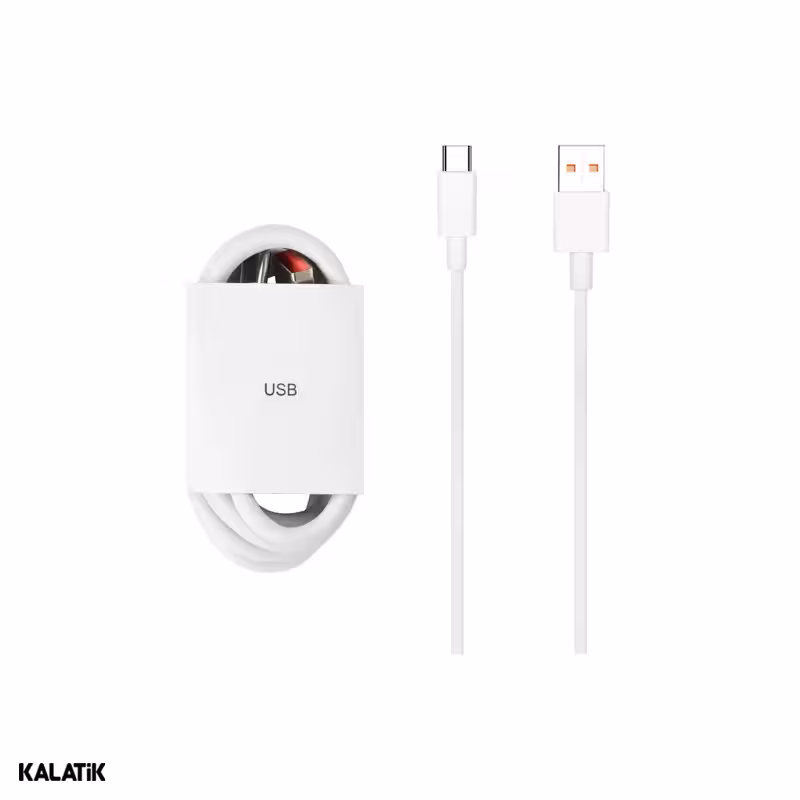 کابل تبدیل USB-A به USB-C شیائومی درصد شمار مدل 120W به طول 1 متر-شارسل