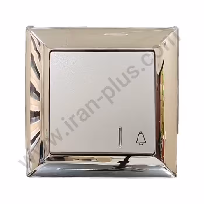 شاسی زنگ مدل الیزه رنگی طرح متال نقره ای