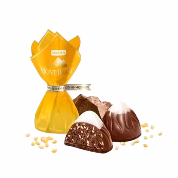 شکلات پذیرایی روشن با مغز کنجد تاجدار – 1000 گرم