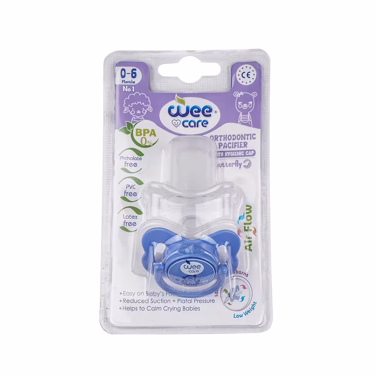 پستانک ارتودنسی کد P125 وی کر – Wee Care