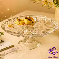قاب شیرینی کایا پایه دار کادو نوری 4دک
