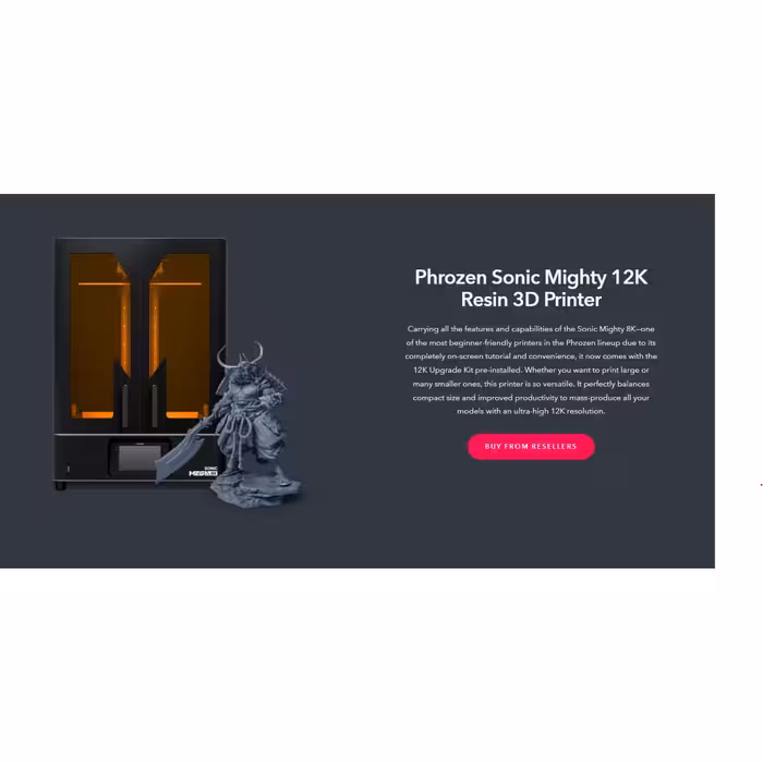 خرید و قیمت پرینتر سه بعدی فروزن مدل Sonic Mega 8k v2 برند Phrozen