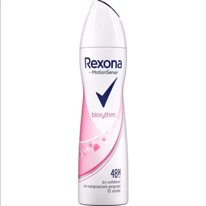 اسپری ضد تعریق رکسونا بایو ریتم Rexona Biorythm حجم 200 میلی لیتر
