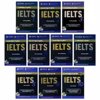 IELTS Cambridge 1-10 مجموعه 10 جلدی آیلتس کمبریج
