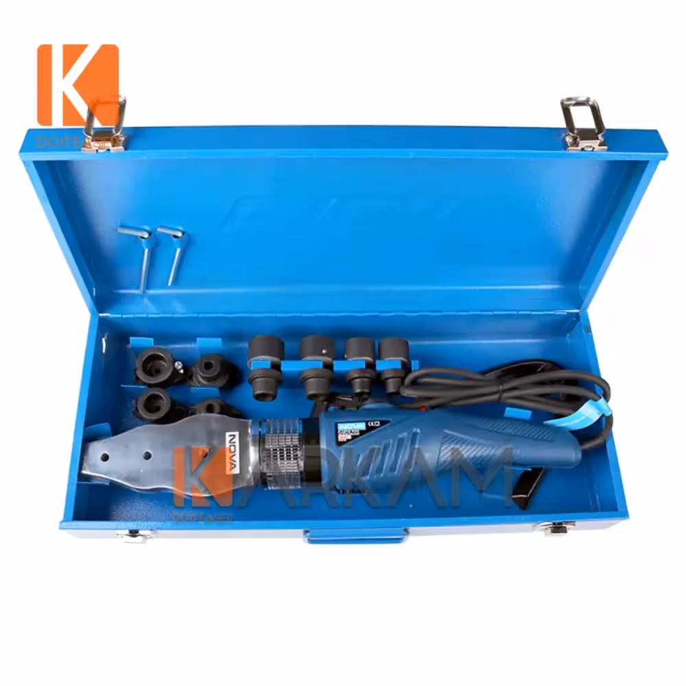 اطو لوله سبز جعبه فلزی 6 لقمه نوا NTW-2416