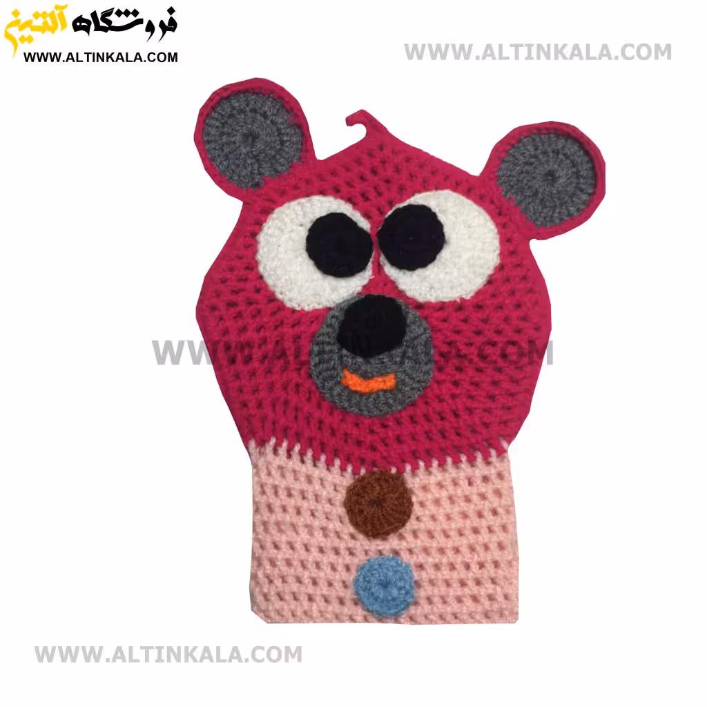 لیف حمام دست باف مدل عروسکی سایز کودک