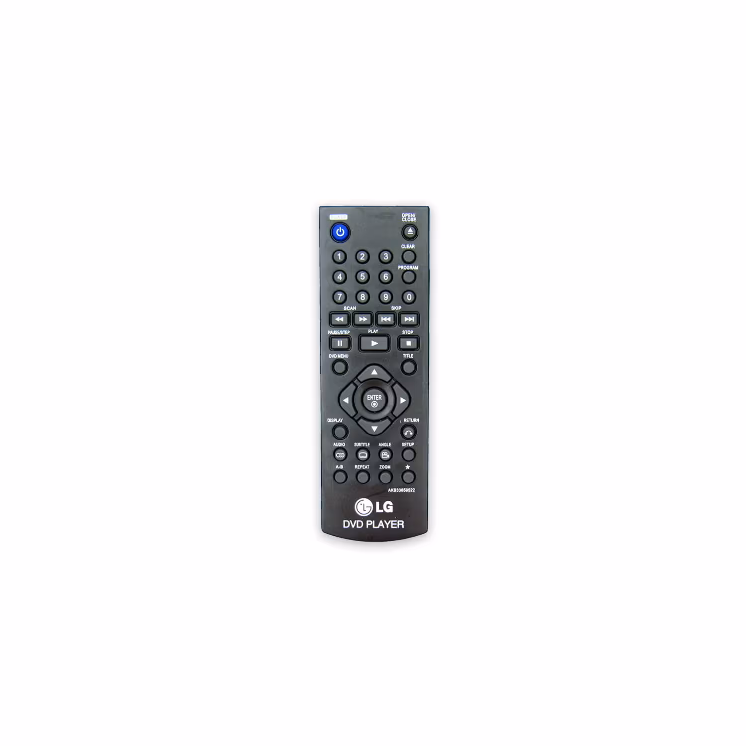 کنترل دی وی دی پلیر DVD LG ال جی مدل AKB33659522
