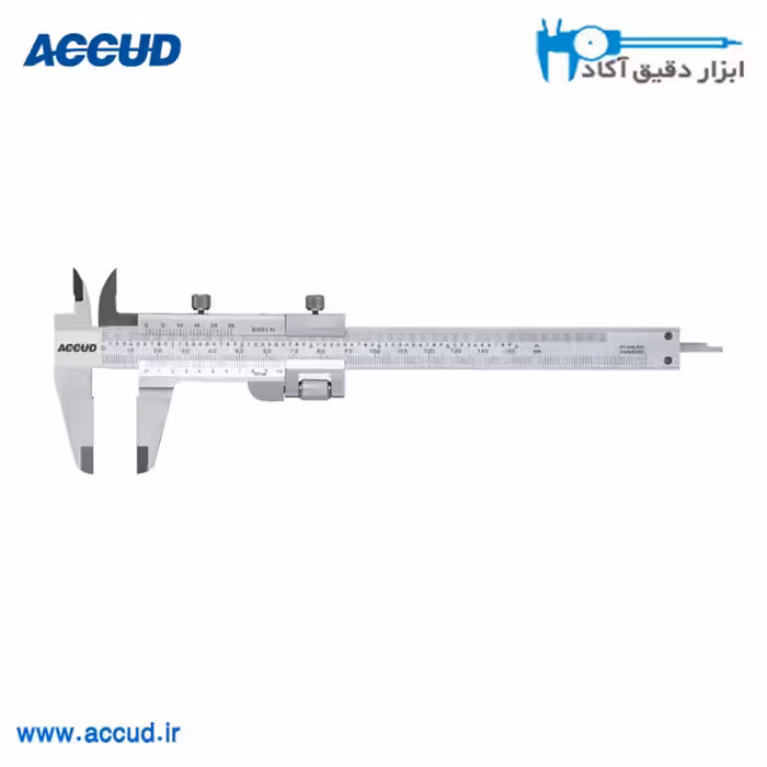 کولیس ورنیه دار 30 سانتی متر Accud (اکیود) مدل 125-011-11