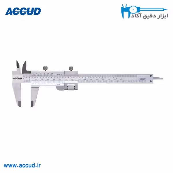 کولیس ورنیه دار 30 سانتی متر Accud (اکیود) مدل 125-011-11