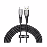 کابل شارژ USB به Type-C باسئوس مدل Glimmer Series طول 2 متر 100 وات