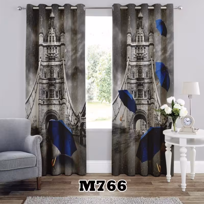 پرده سه بعدی طرح کلاسیک