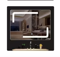 آینه مستطیل 70در50 سند پلاست نور دار