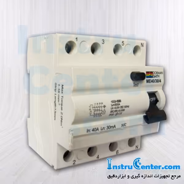 کلید محافظ جان چهار پل 40 آمپر شرکت دورمن اسمیت مدل ME40/30/4